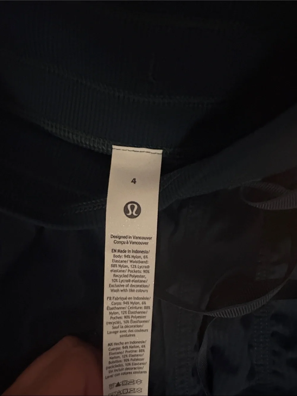lululemon athletica Navy Blue Drawstring Joggers